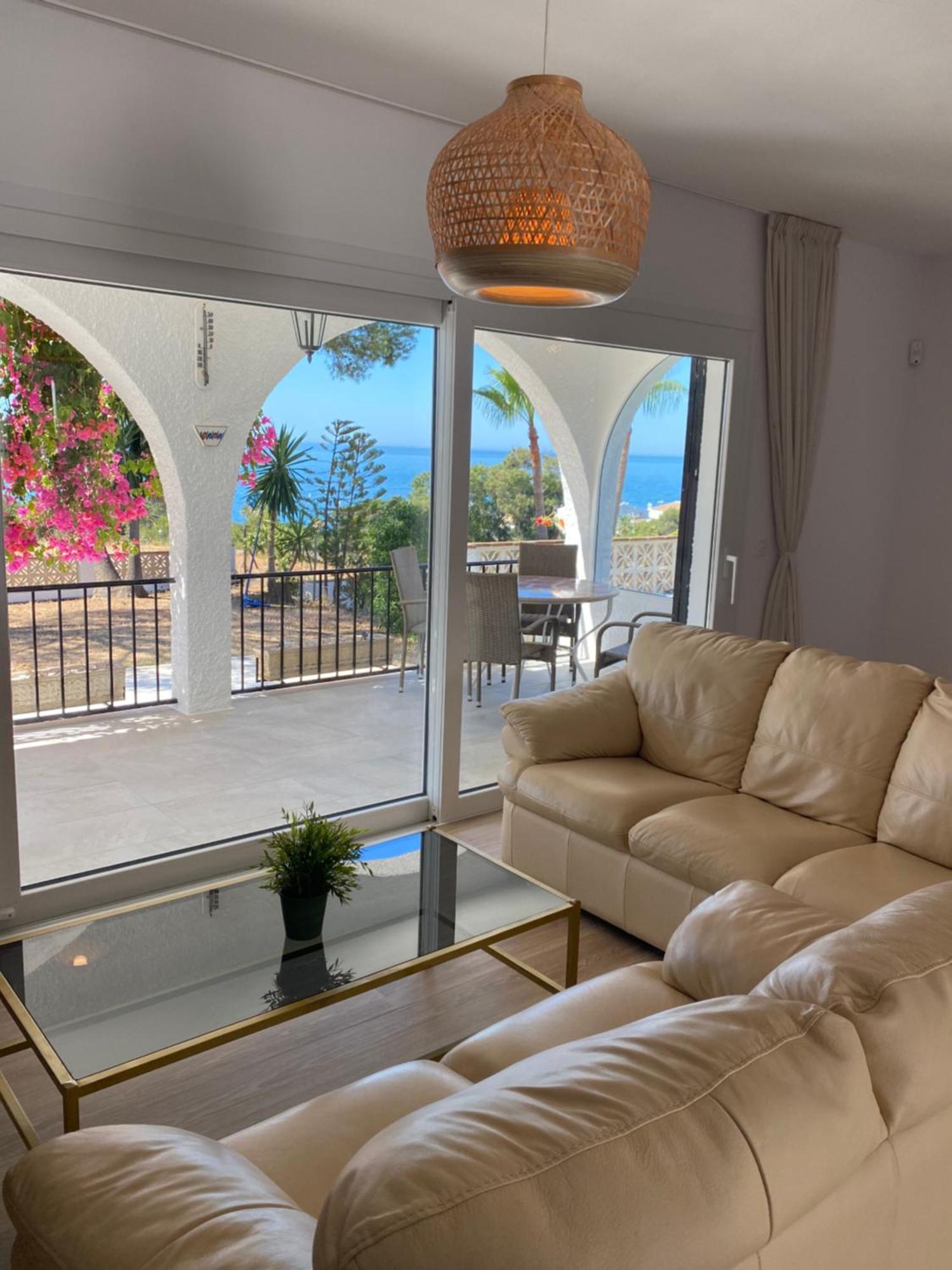 Independent Villa Beach House El Bosque La Cala De Mijas Exteriér fotografie