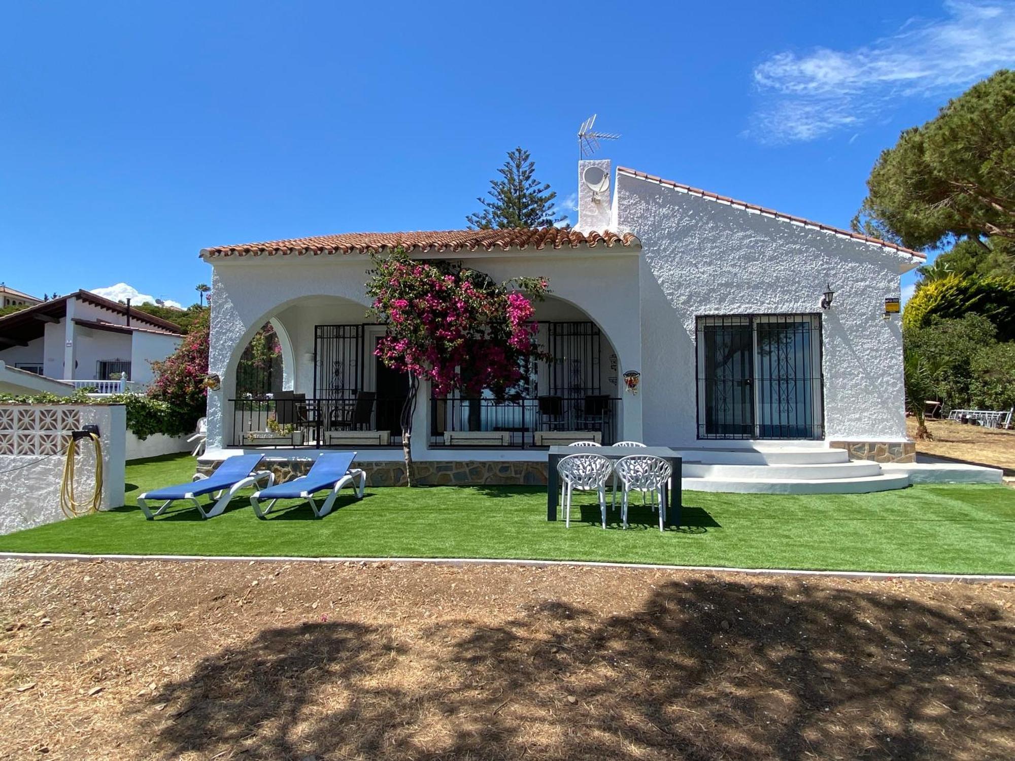 Independent Villa Beach House El Bosque La Cala De Mijas Exteriér fotografie