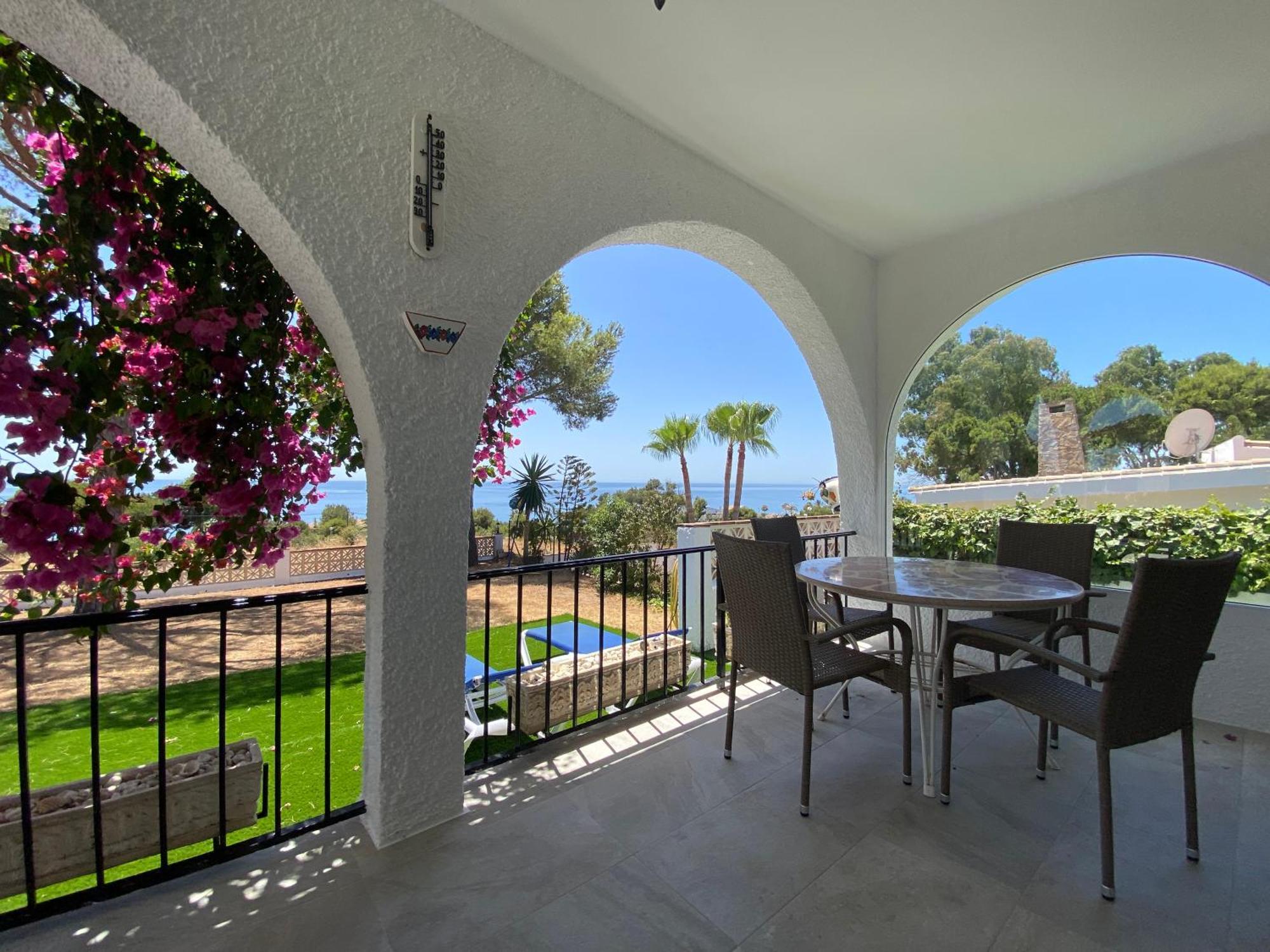 Independent Villa Beach House El Bosque La Cala De Mijas Exteriér fotografie